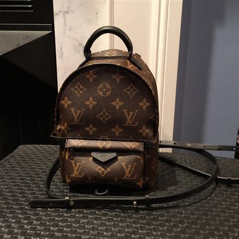 louis vuitton palm springs backpack mini